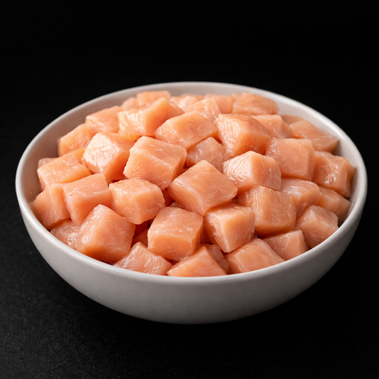 CUBINHOS DE FILÉ DE FRANGO